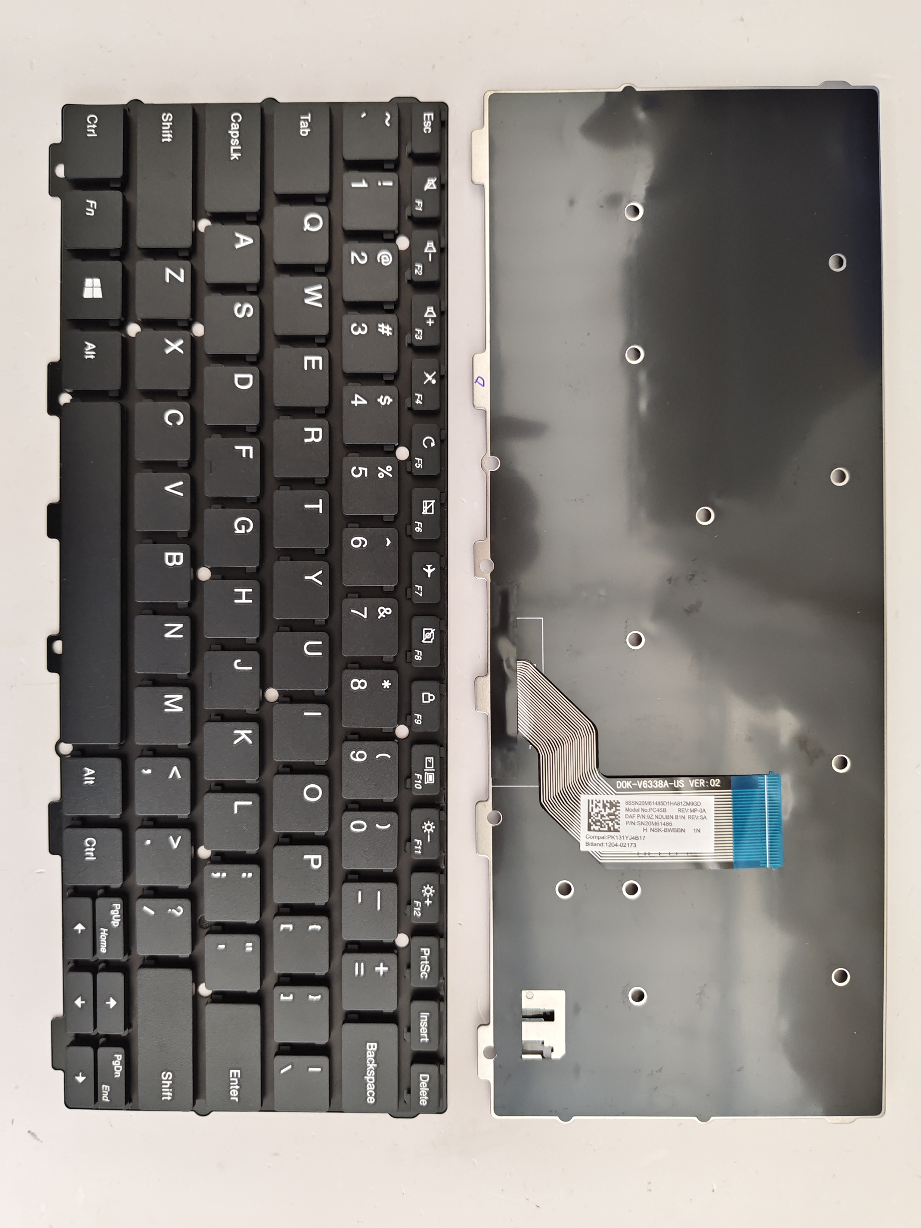 Picture of New Replacement Laptop Keyboard For LENOVO YOGA N24/100E/300E/Chromebook 2nd gen BLACK US Layout